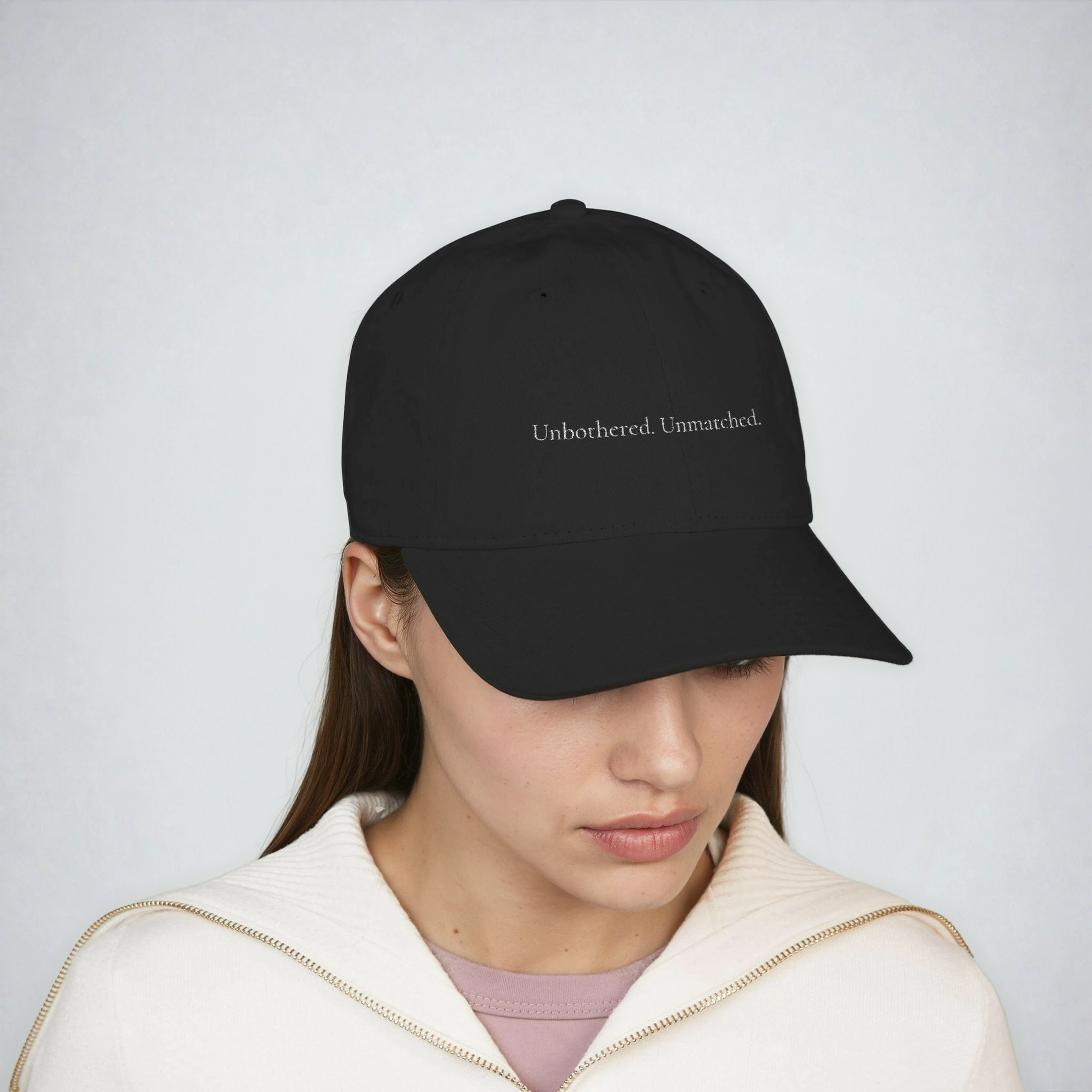 Organic Cotton Embroidered Baseball Cap