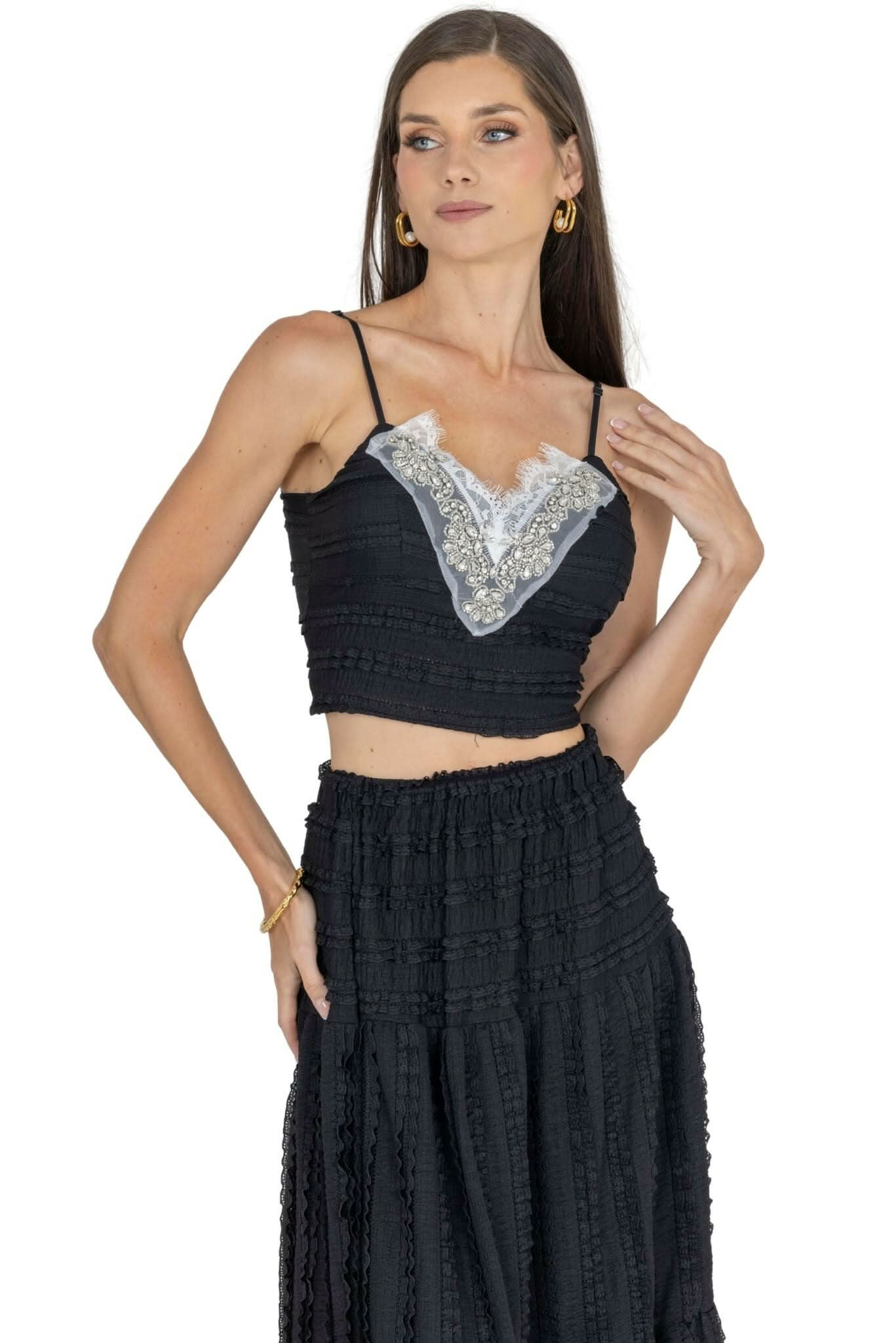 Emma Top & Maxi Skirt Set - Akalia