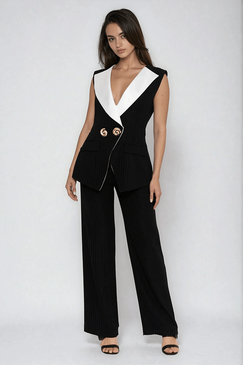 Hirea Vest Coat - Akalia