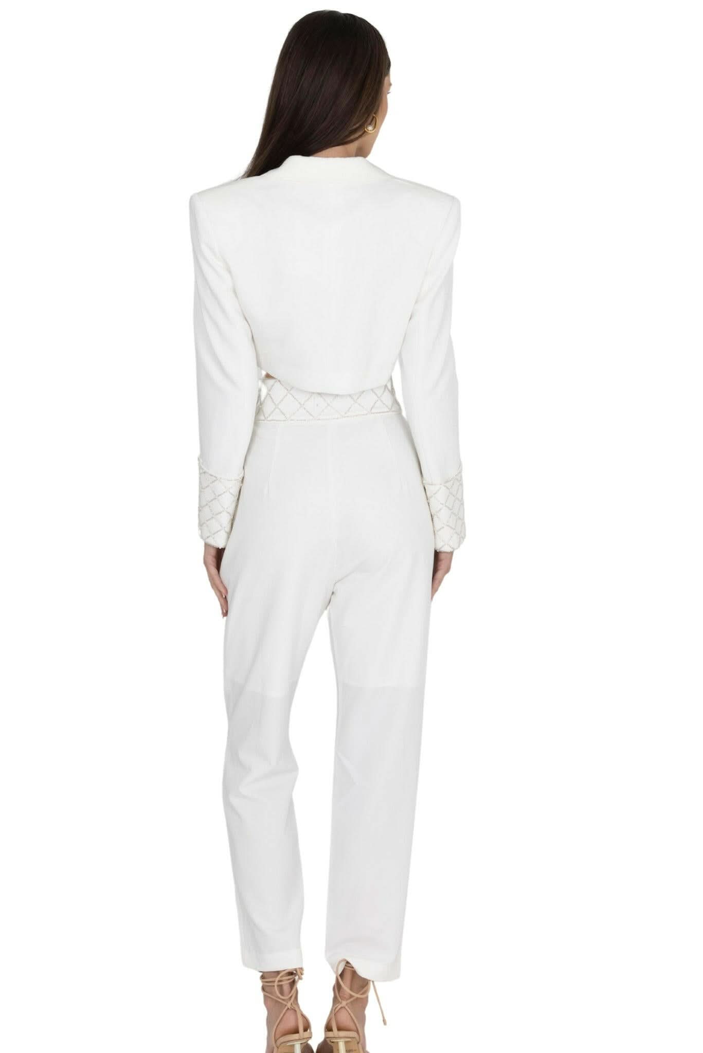 Orchid Trouser (White) - Akalia