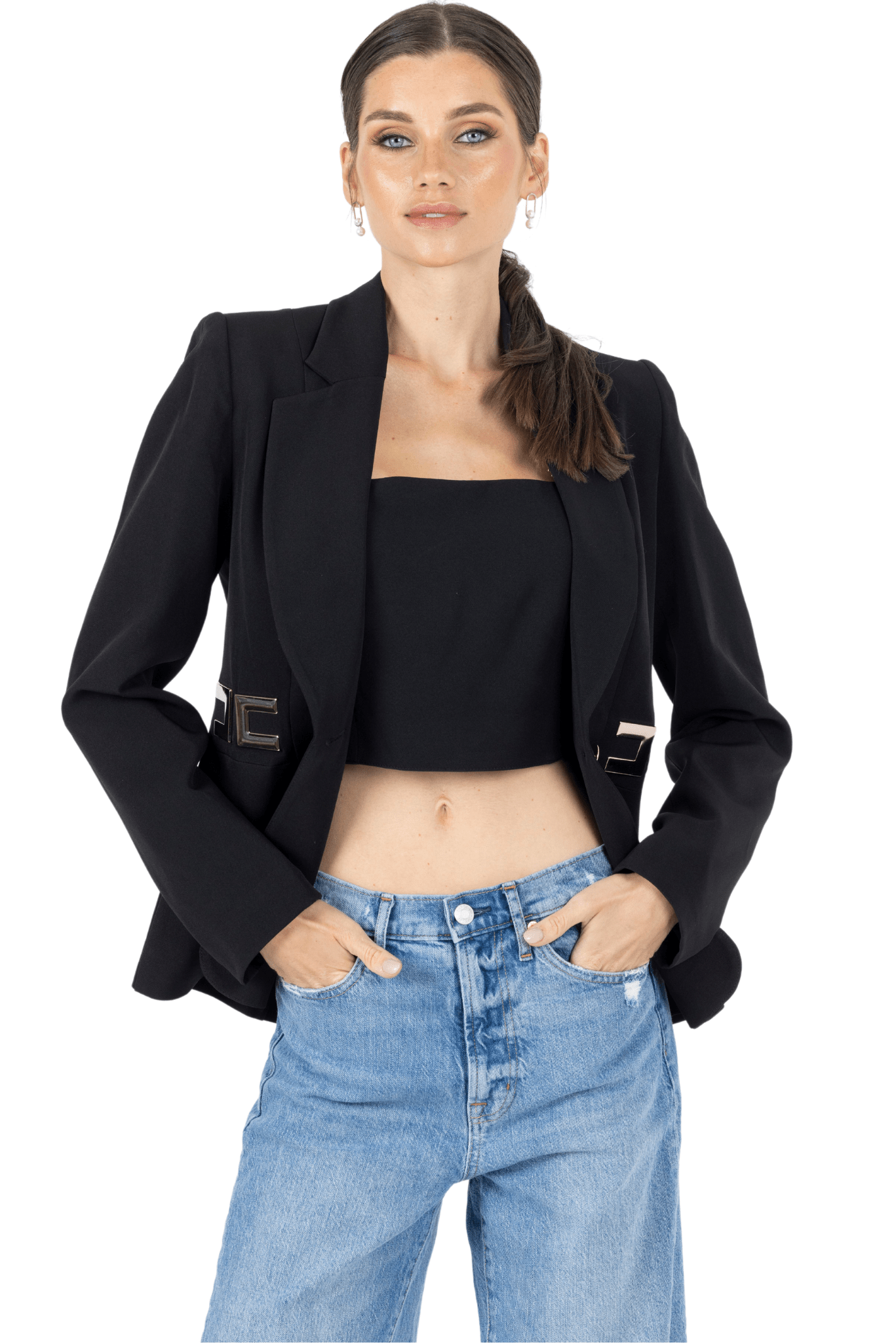 Richie Women Blazer - Black - Akalia