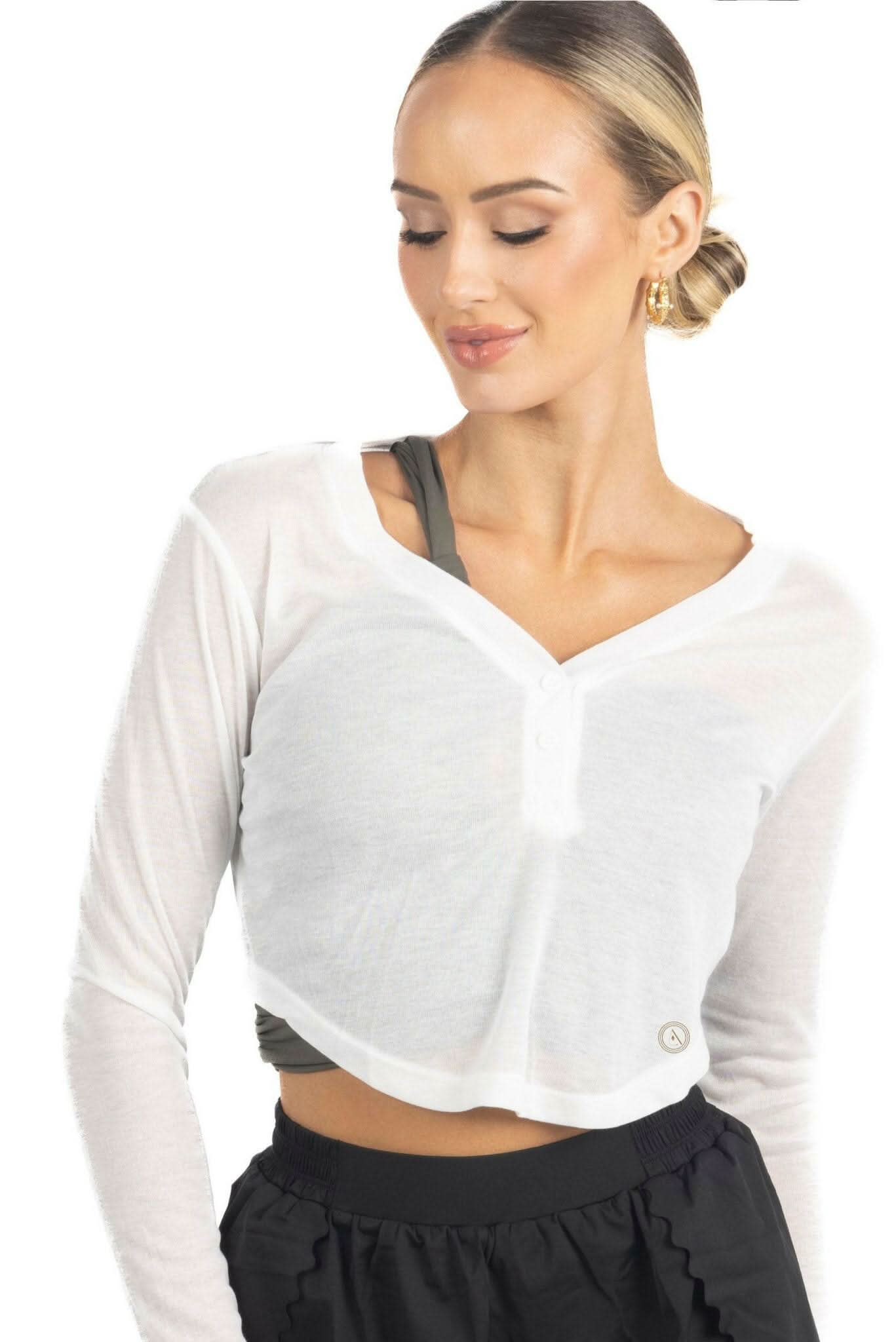 Ashley Long Sleeve Breathable Top - Akalia