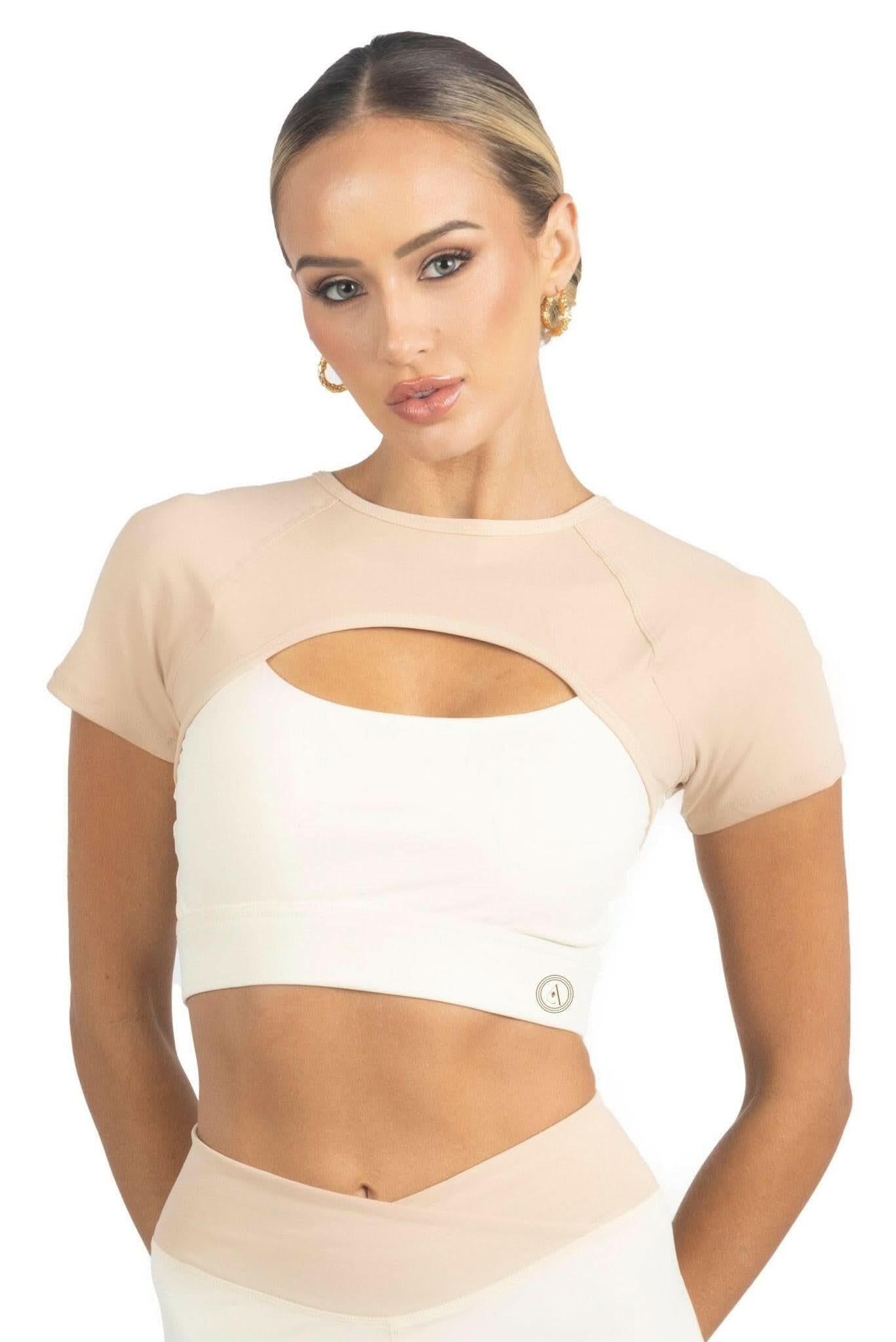 Sienna Color Block Activewear Top - Akalia