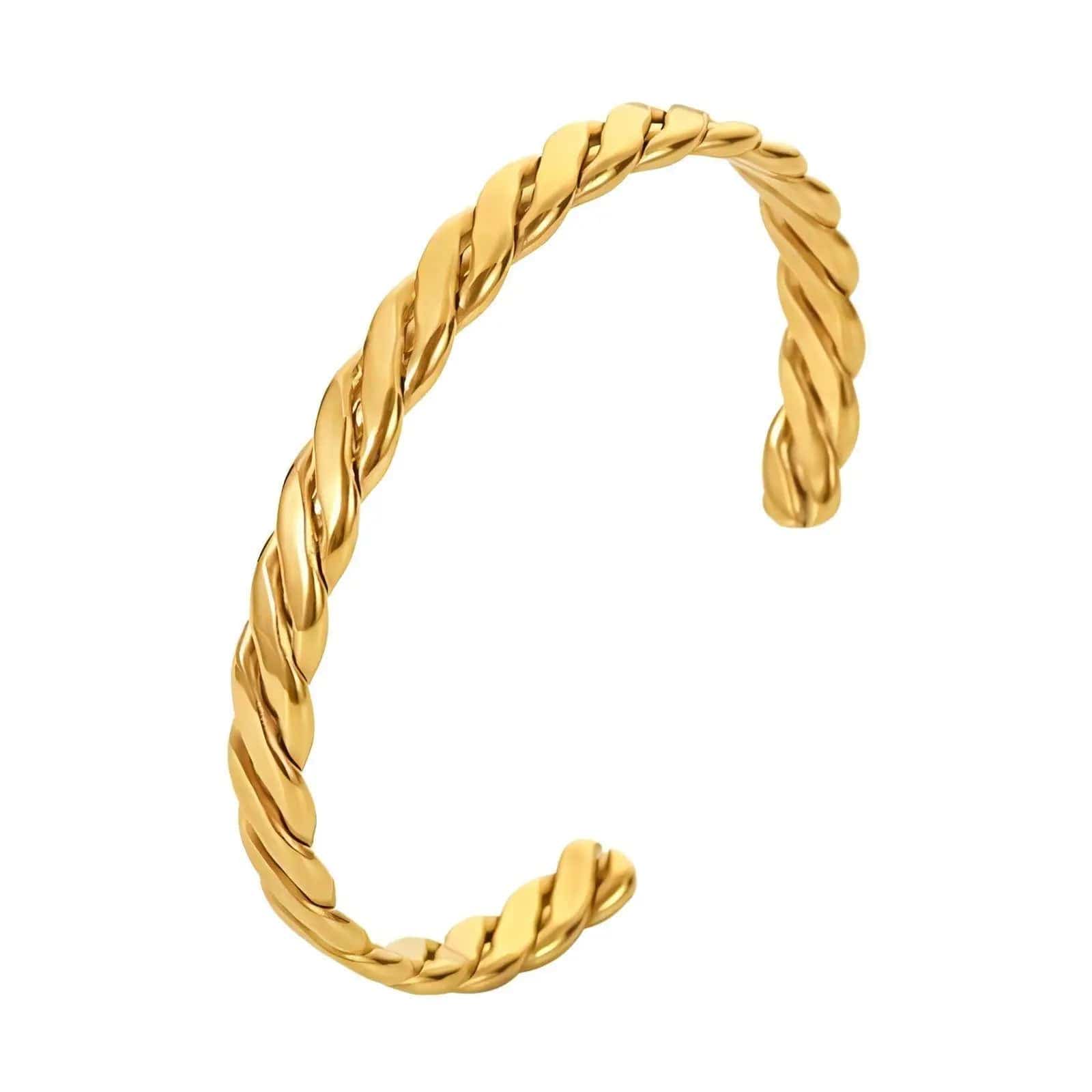 Simplicity 18K Gold Plated Bracelet - Akalia