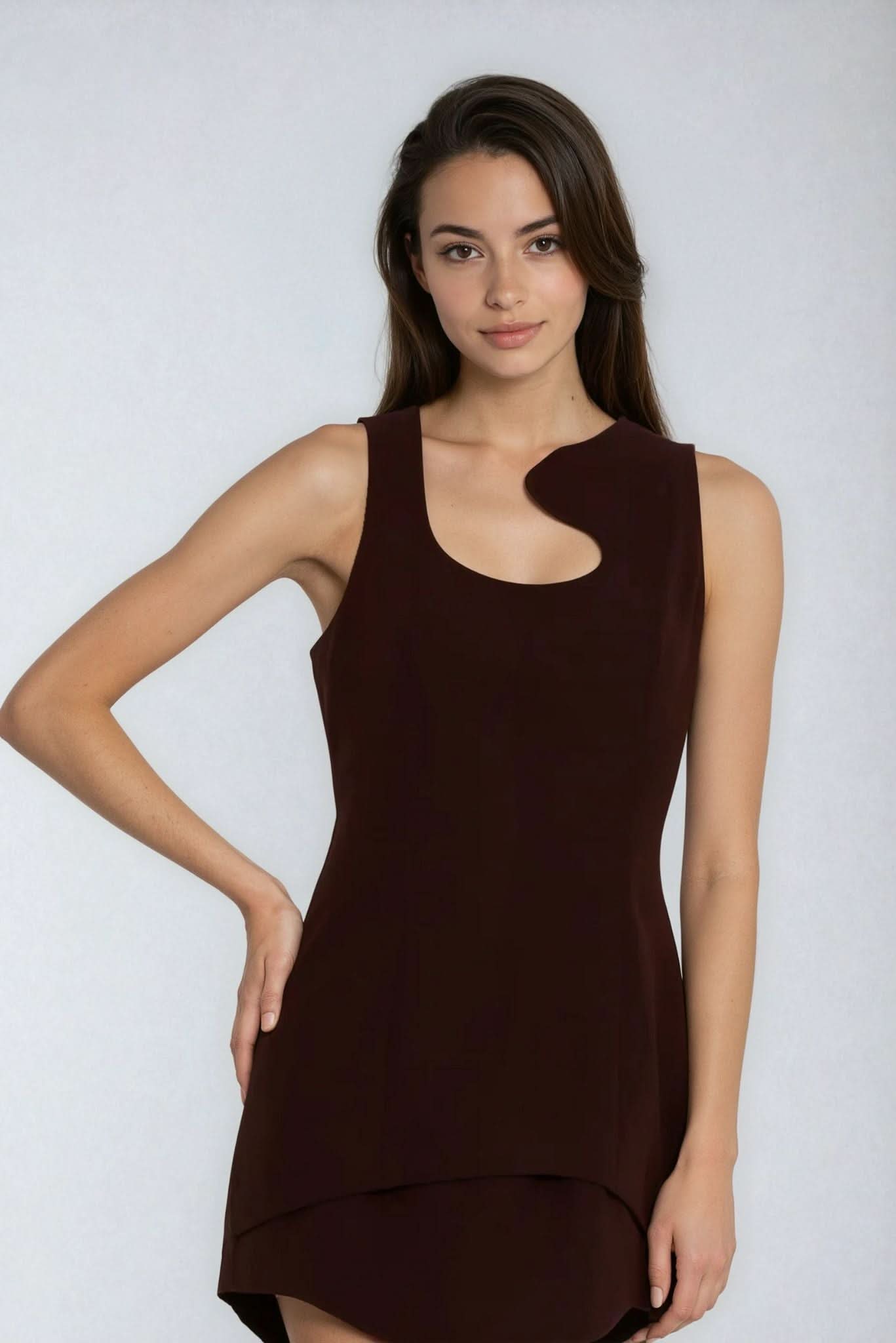 Neha Sleeveless Mini Dress