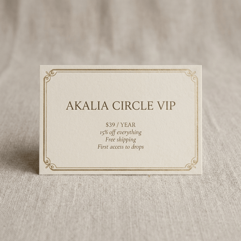 Akalia Circle VIP — Annual Membership - Akalia