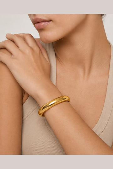 Bardot Waterproof Domed Cuff Bracelet