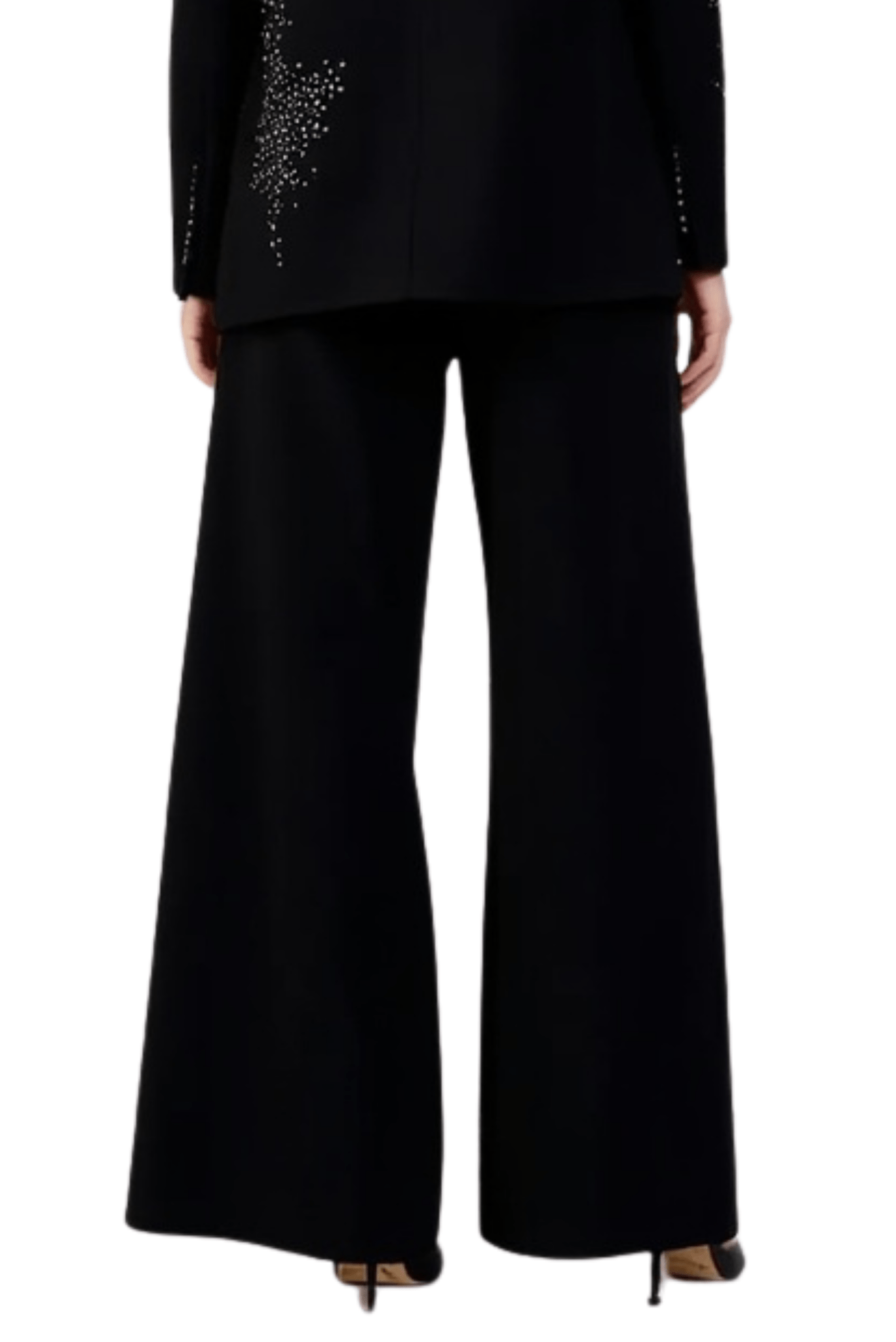 Cicy Rhinestone Pant (Black) - Akalia