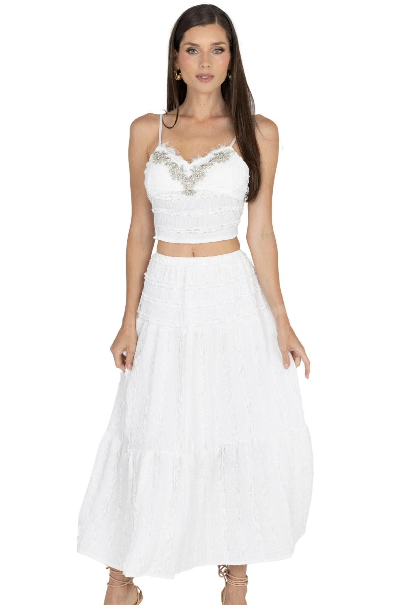 Emma Top & Maxi Skirt Set - Akalia