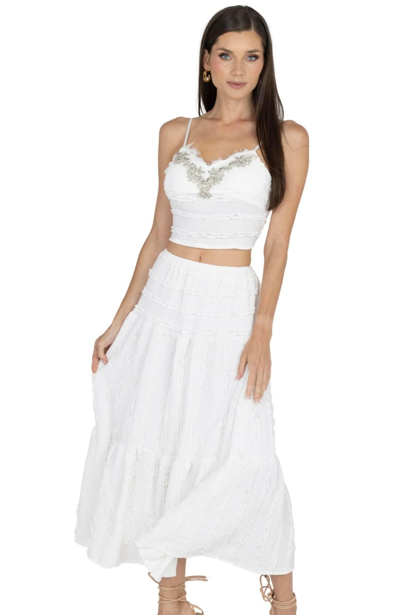 Emma Top & Maxi Skirt Set - Akalia