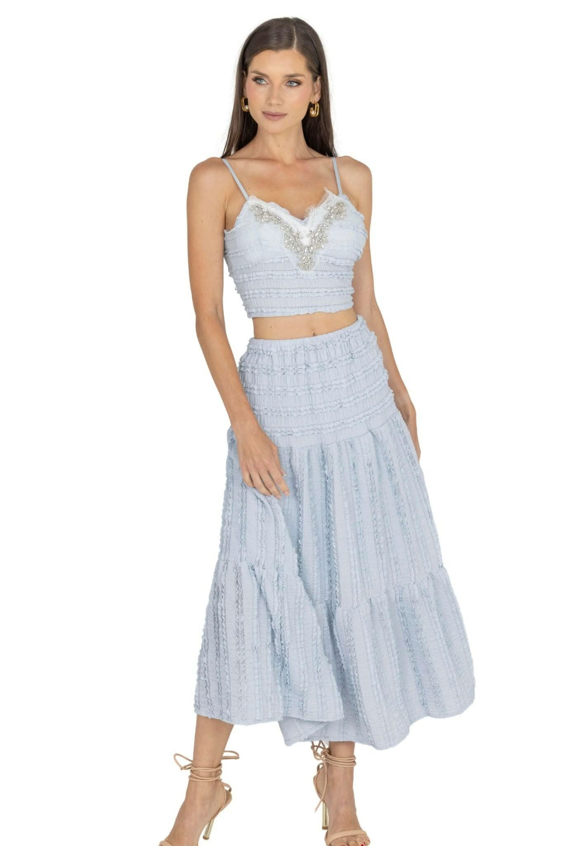 Emma Top & Maxi Skirt Set - Akalia