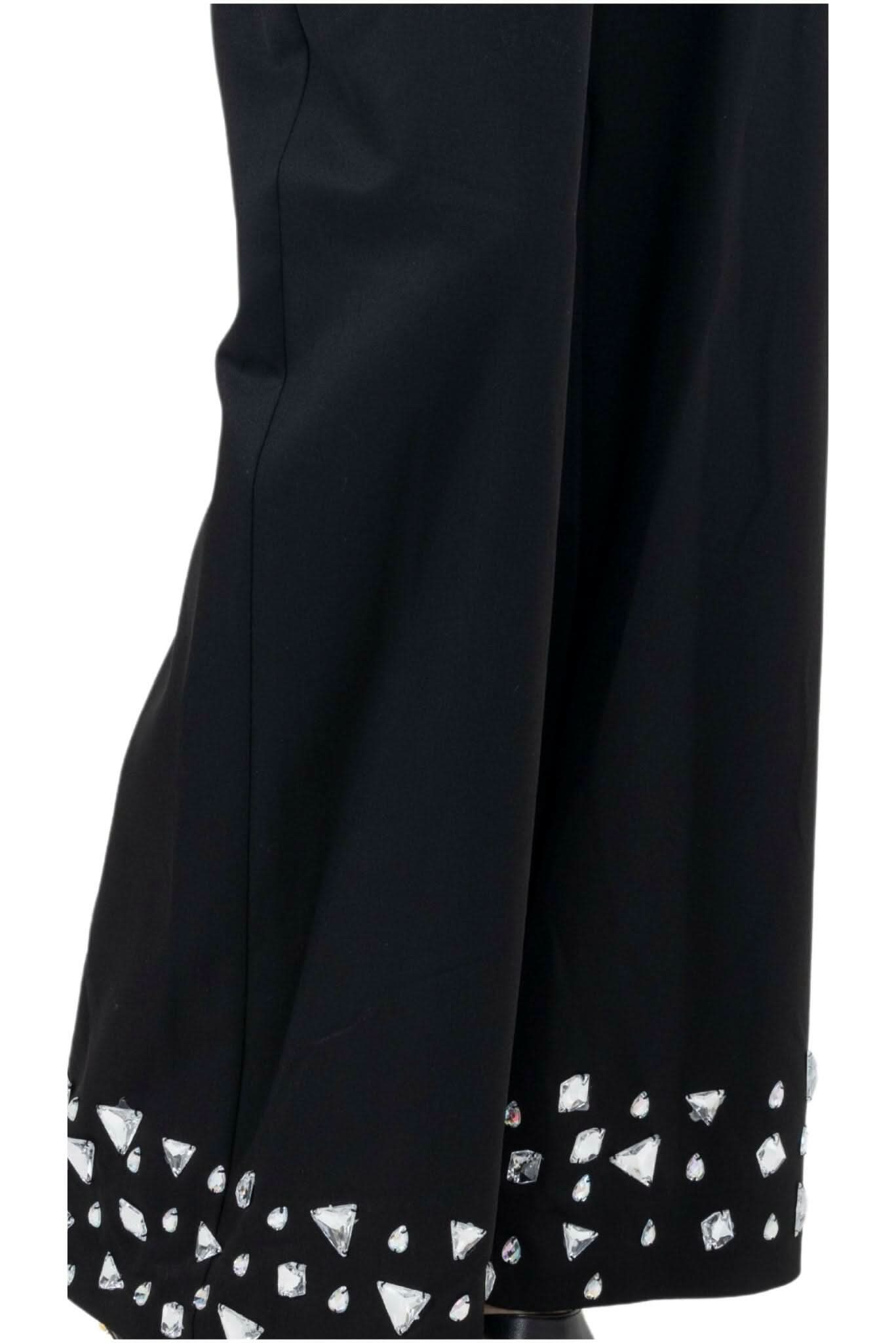 Joslin White Stone Pant In Black - Akalia