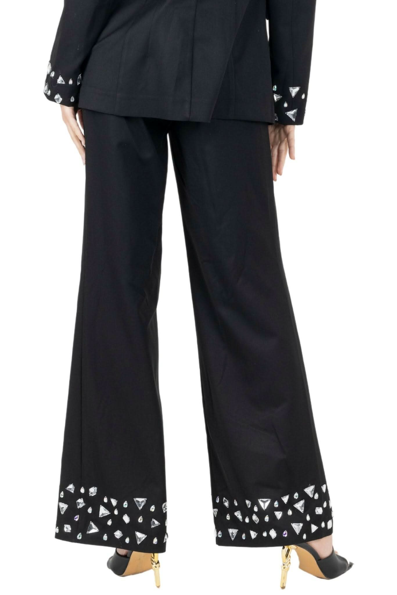 Joslin White Stone Pant In Black - Akalia