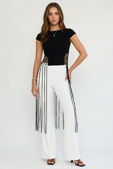 Leona fringe top - Akalia