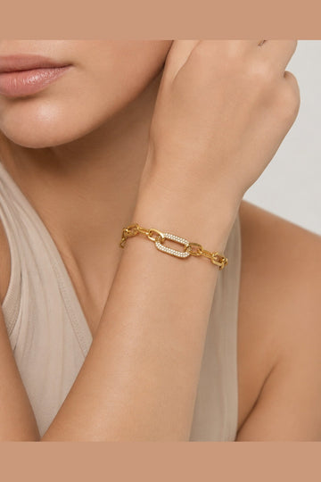 Livia Waterproof Chunky Link Bracelet - Akalia