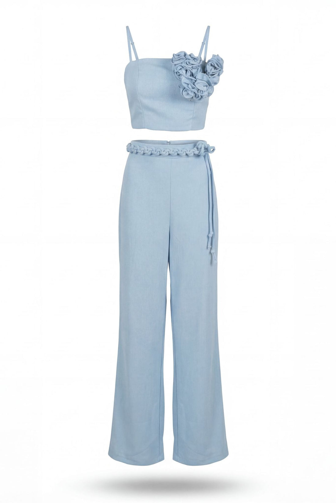 Rosalia Pants and Top Set In Celeste - Akalia