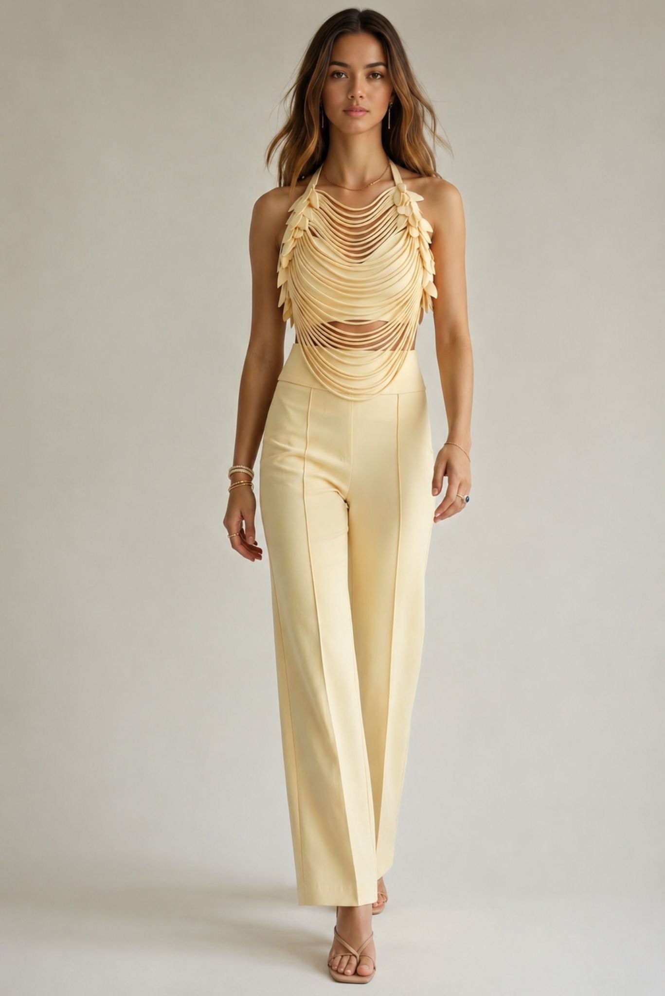 The Aurelia Wide - Leg Trousers - Akalia