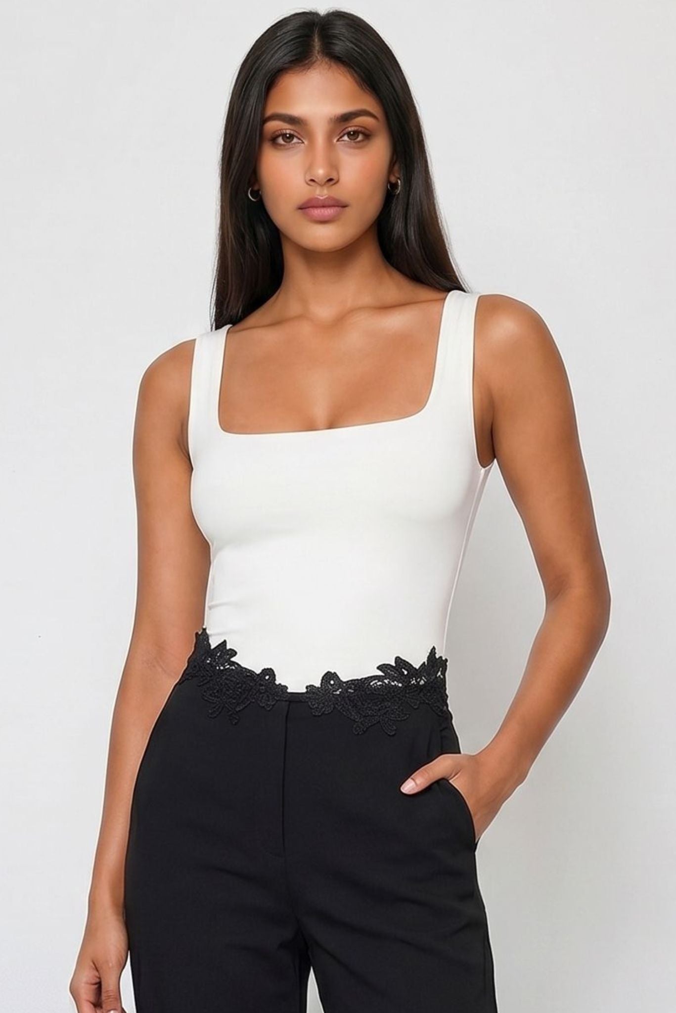 The Soiree Contrast Jumpsuit - Akalia
