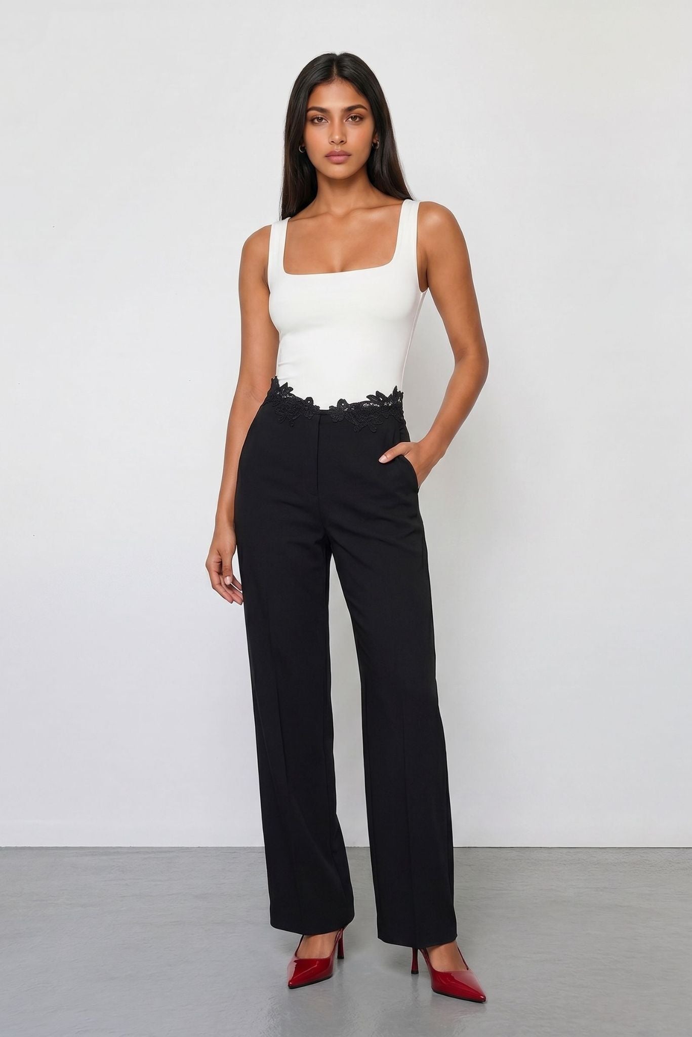 The Soiree Contrast Jumpsuit - Akalia