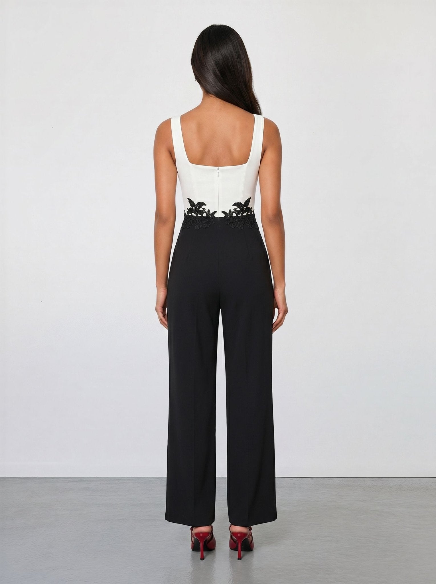 The Soiree Contrast Jumpsuit - Akalia