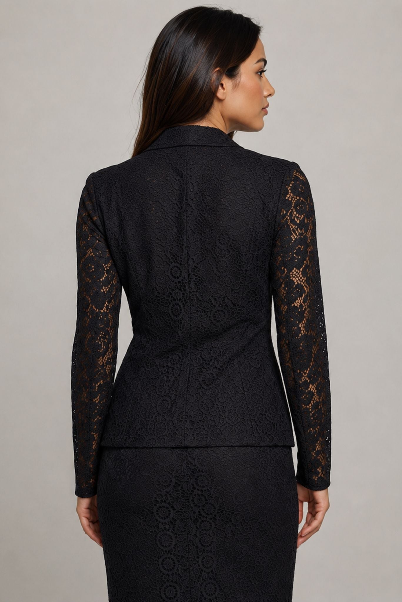 The Valentina Lace Blazer - Akalia