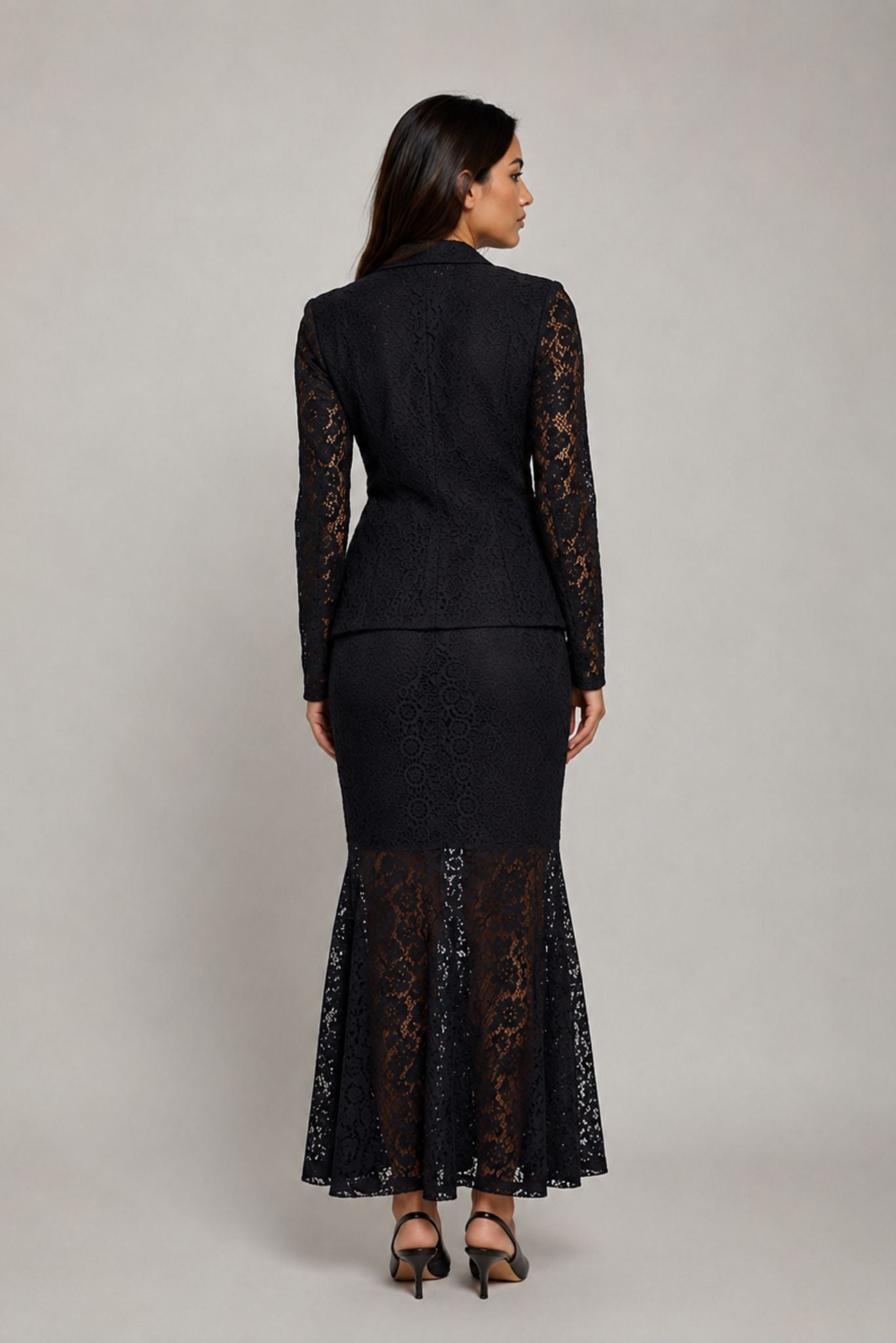 The Valentina Lace Mermaid Skirt - Akalia