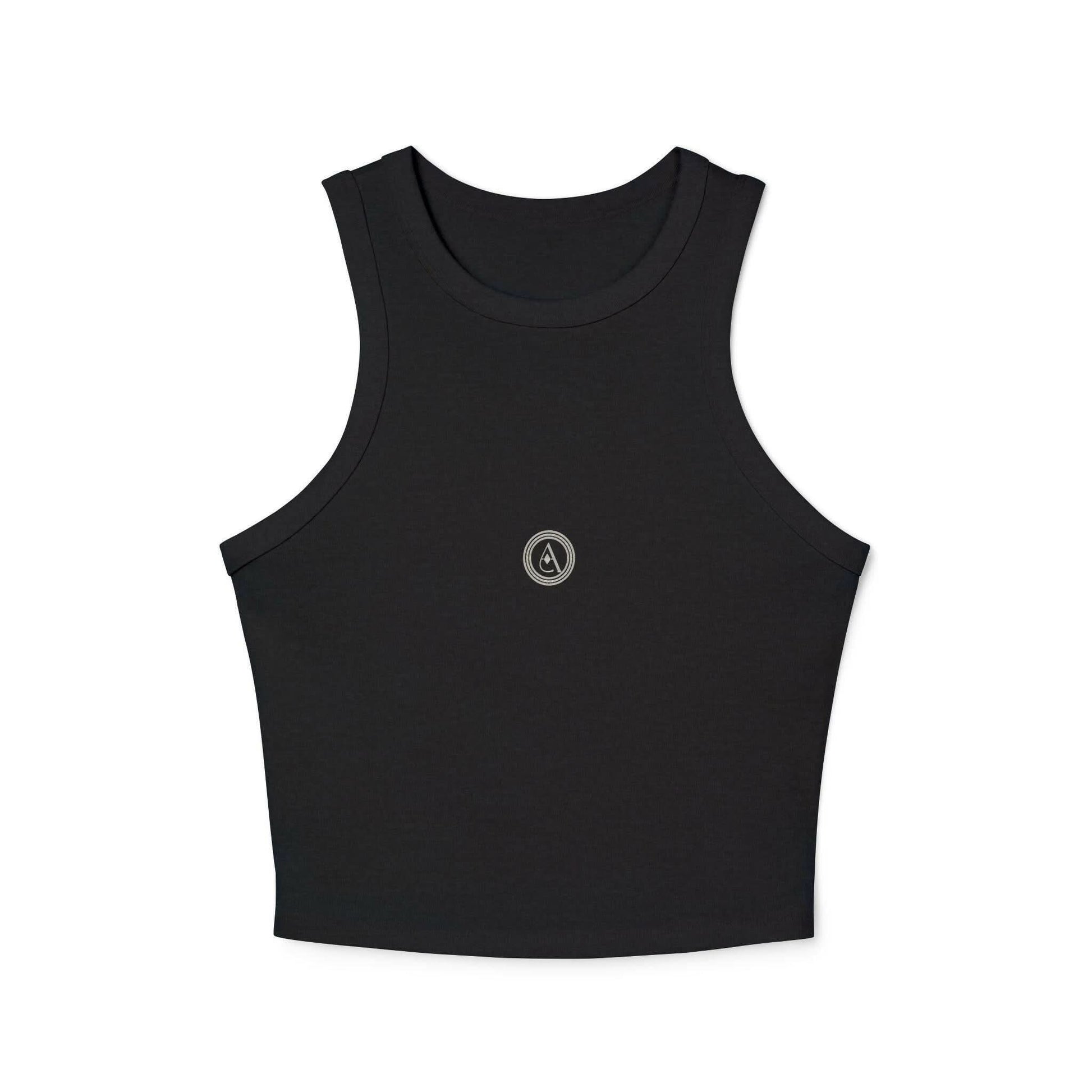 Tina Micro Rib Racer Tank Top - Akalia