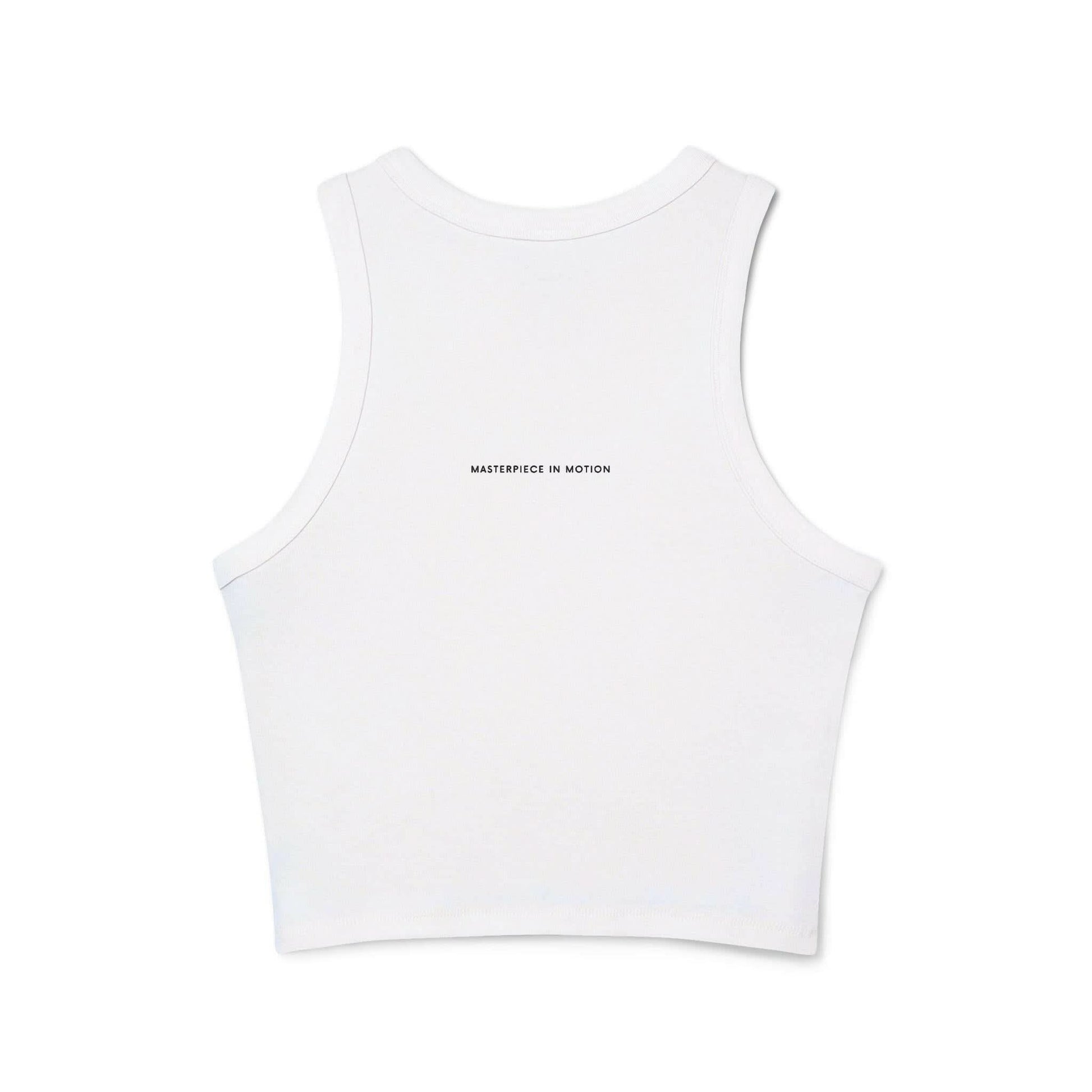 Tina Micro Rib Racer Tank Top - Akalia