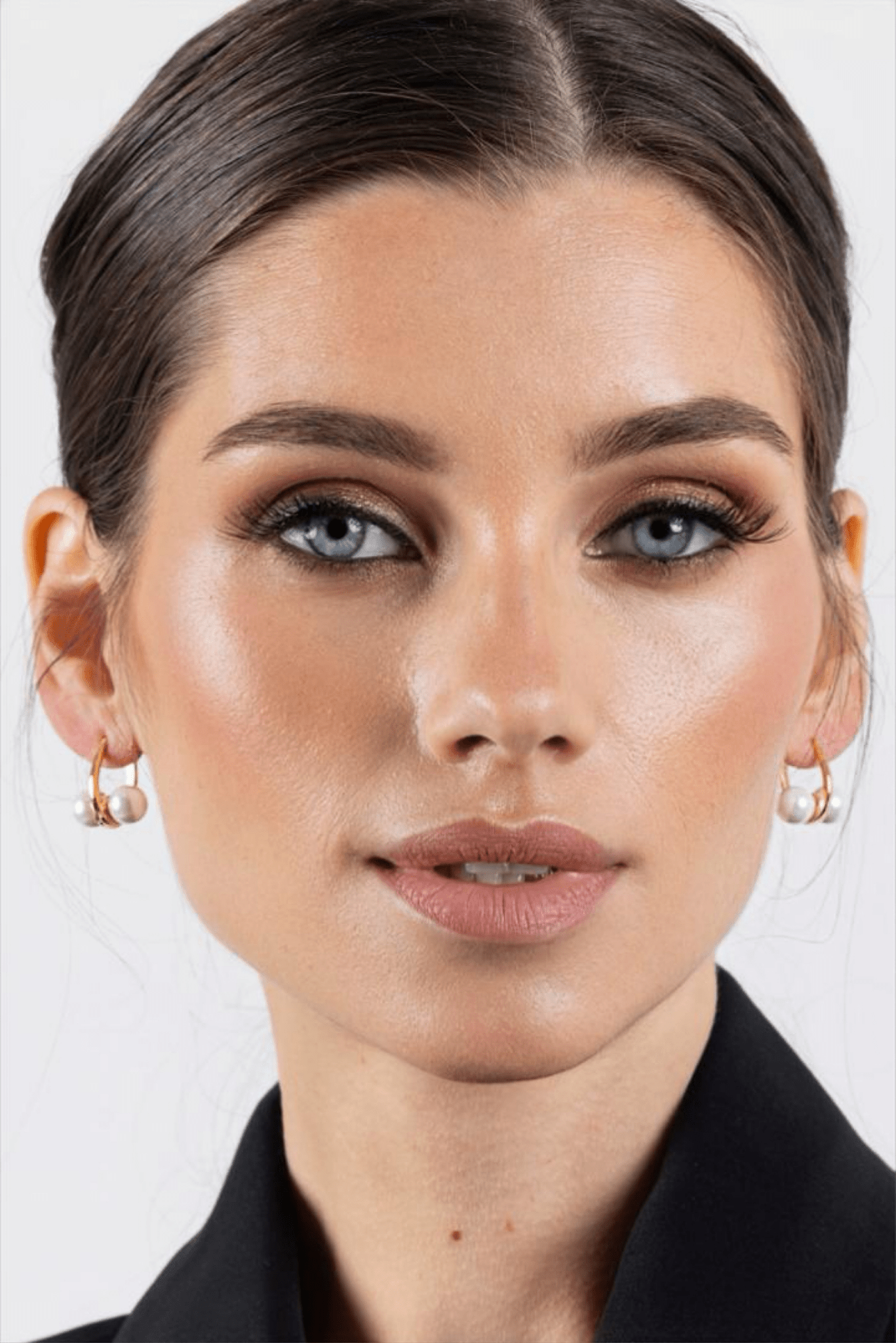 Waterproof Gold - Plated Pearl Hoop Earring - Akalia