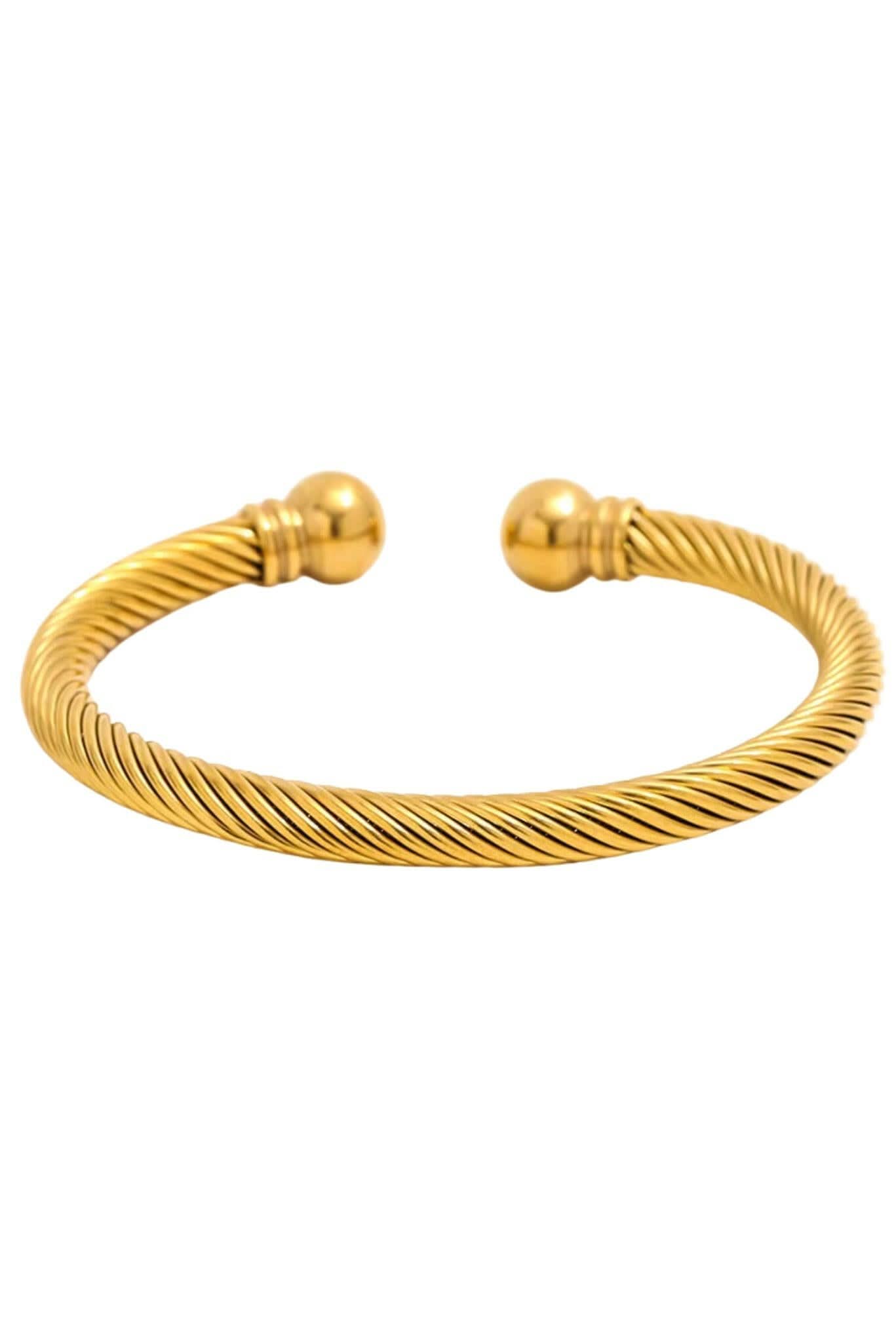 Waterproof Twisted Wire Bracelet - Akalia