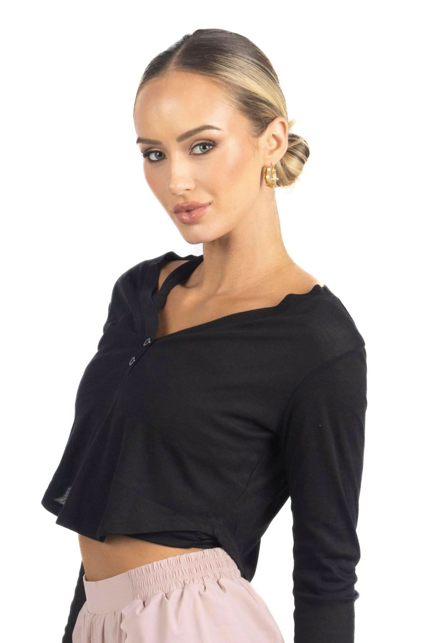 Ashley Long Sleeve Breathable Top - Akalia