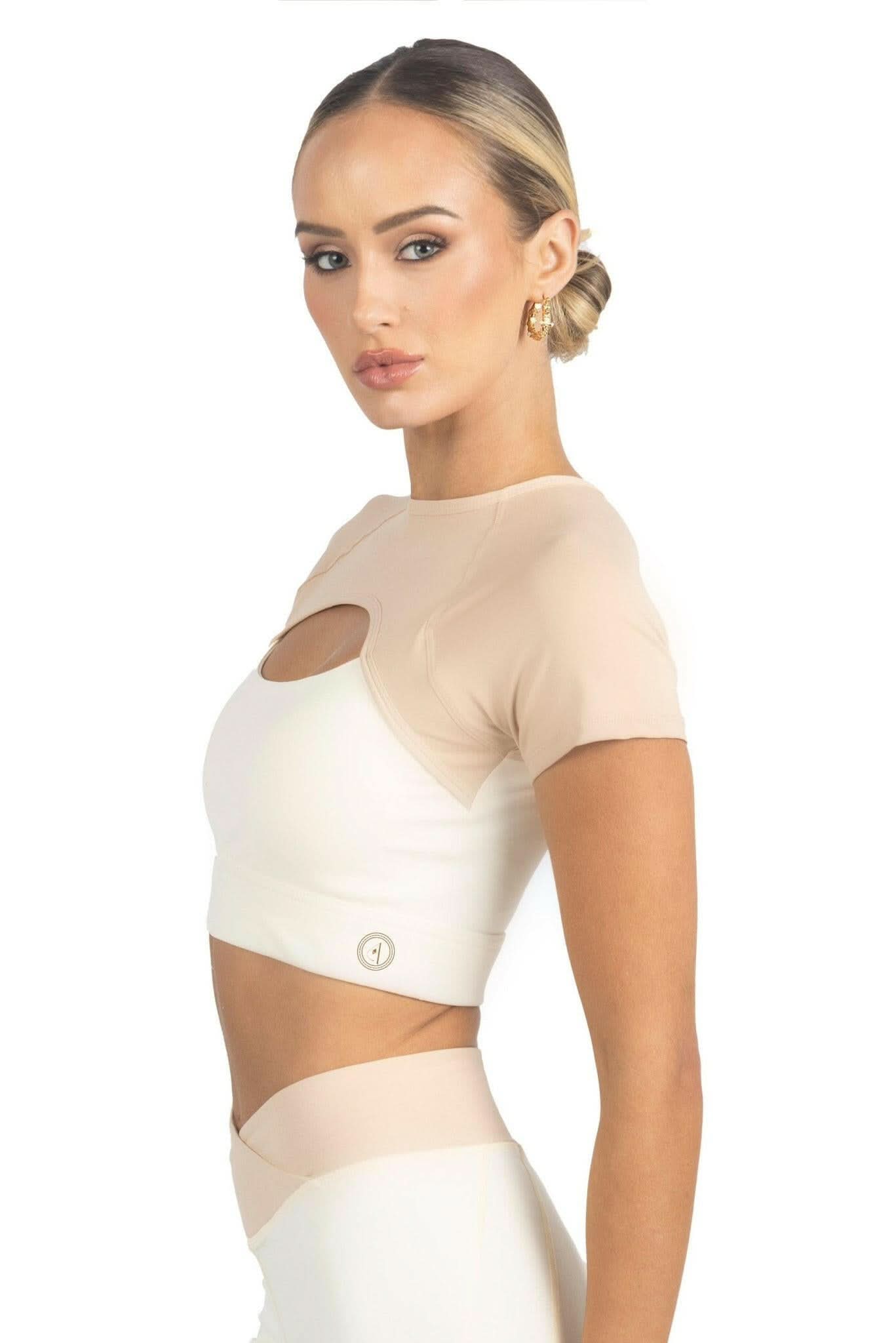 Sienna Color Block Activewear Top - Akalia