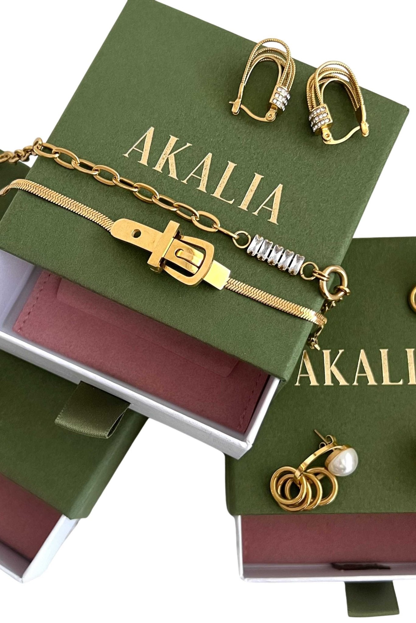 Simplicity 18K Gold Plated Bracelet - Akalia